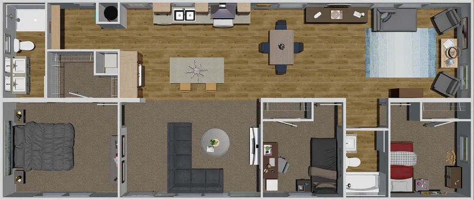 Pacific Entry 16 top view rendering