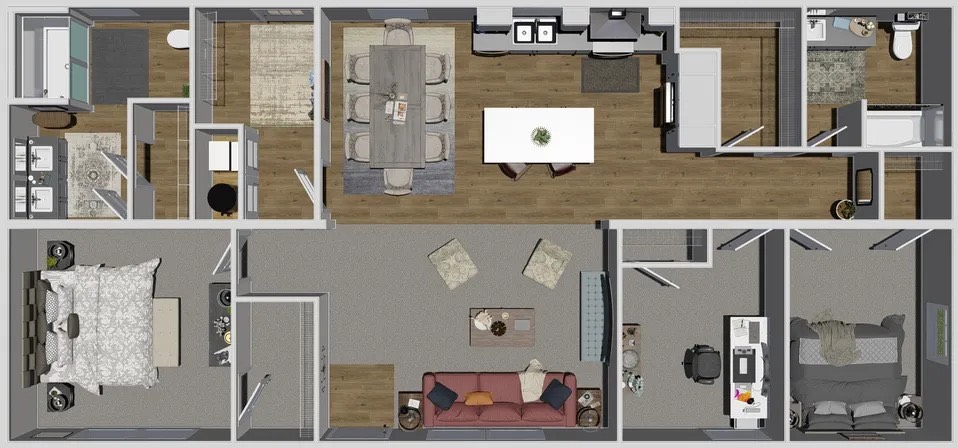 Pacific Entry 29 top view rendering