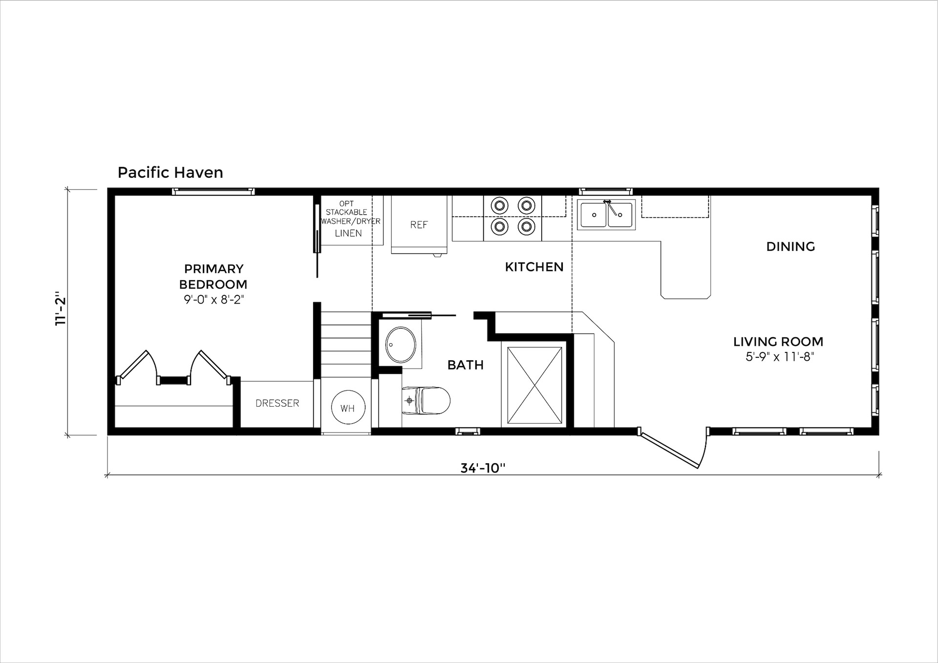 Pacific Haven floor plan