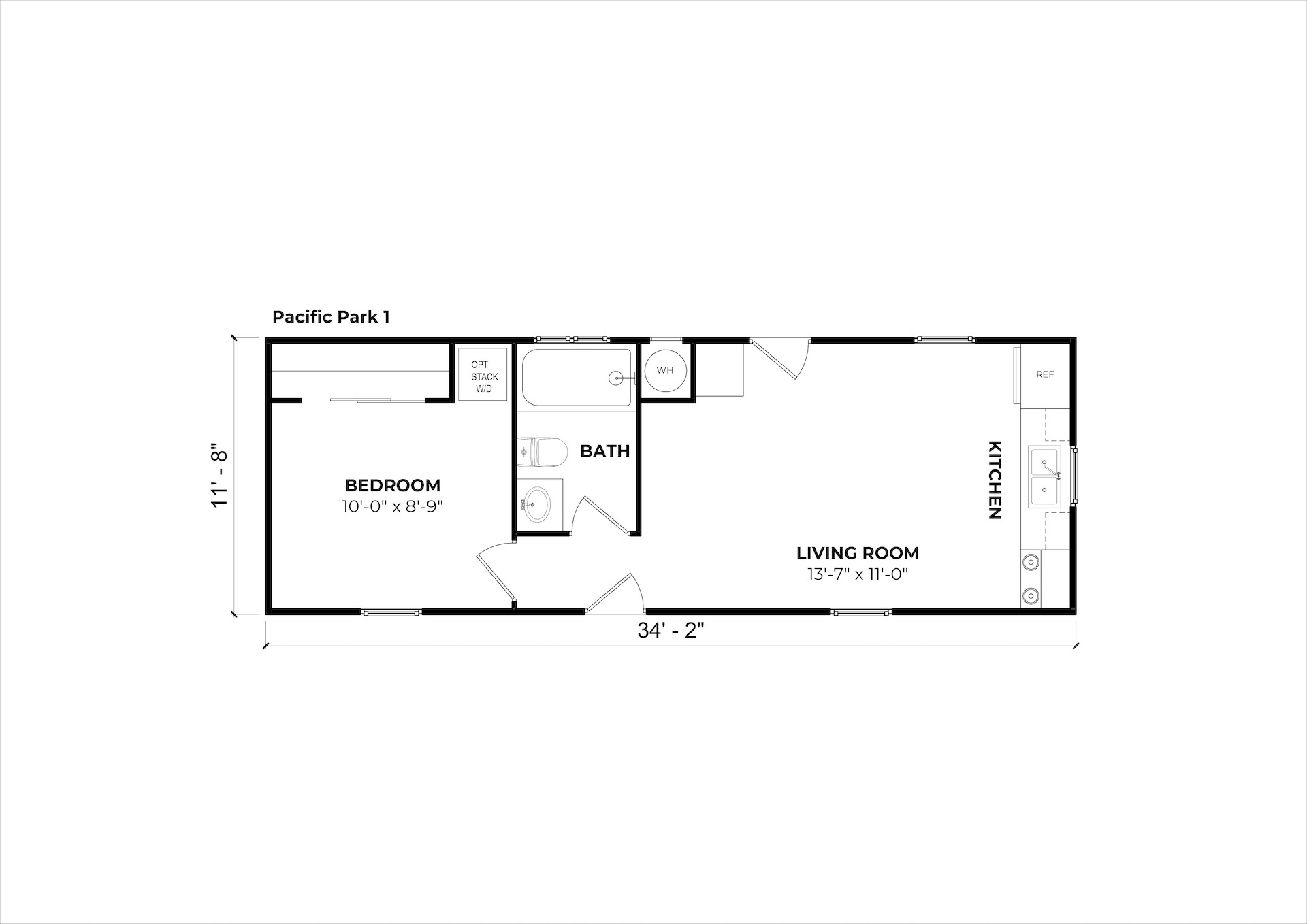 Pacific Park 1 floor plan