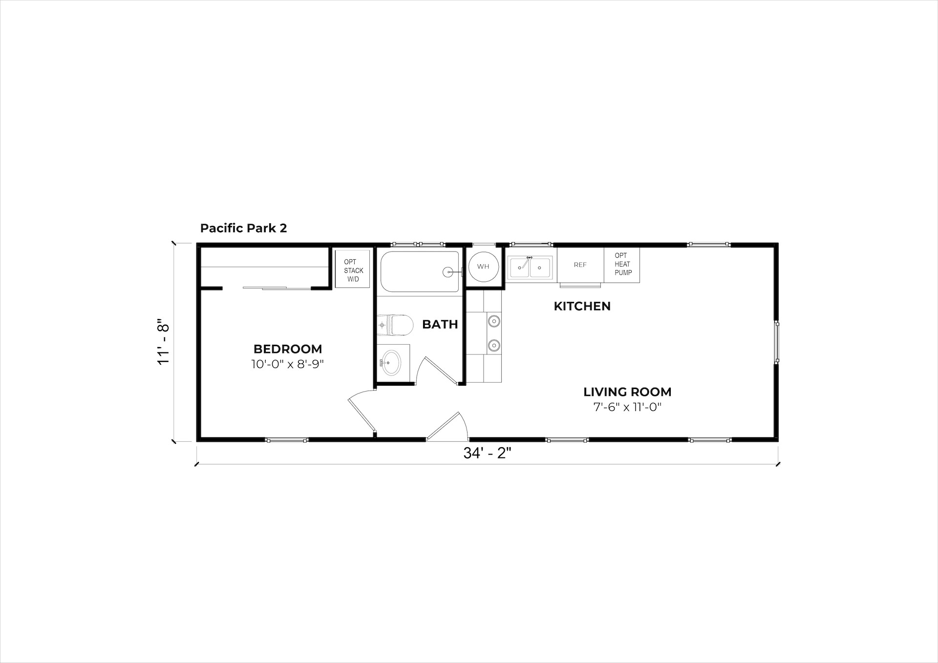 Pacific Park 2 floor plan