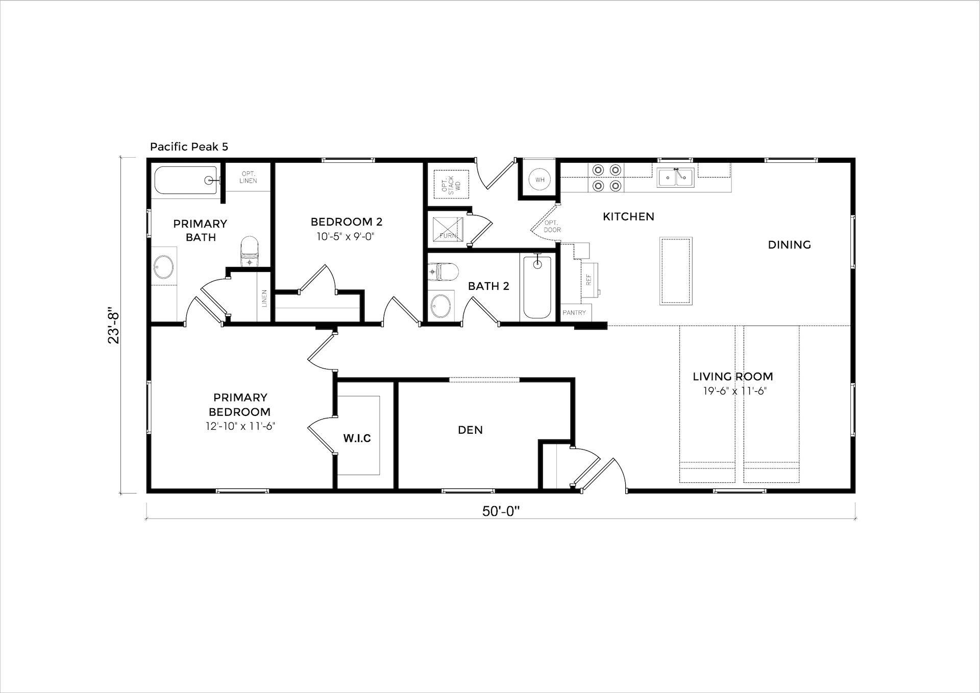 Pacific Peak 5 floor plan