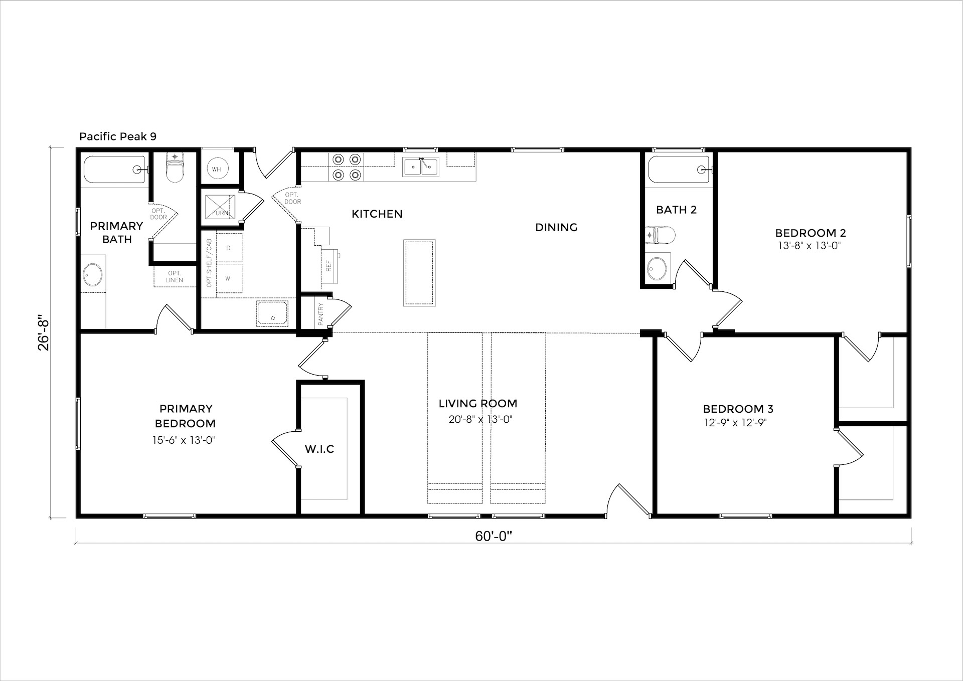 Pacific Peak 9 floor plan
