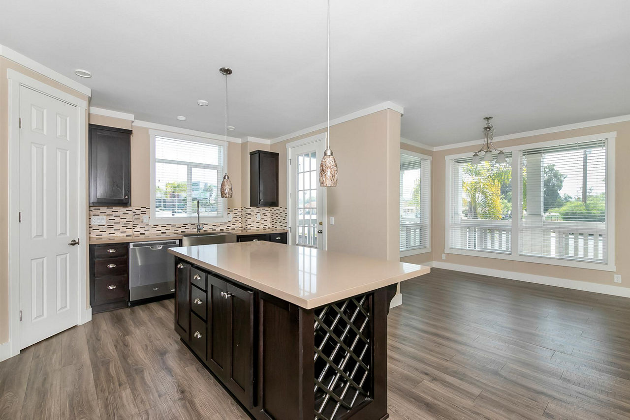 Pacific San Diego 25 kitchen and living area