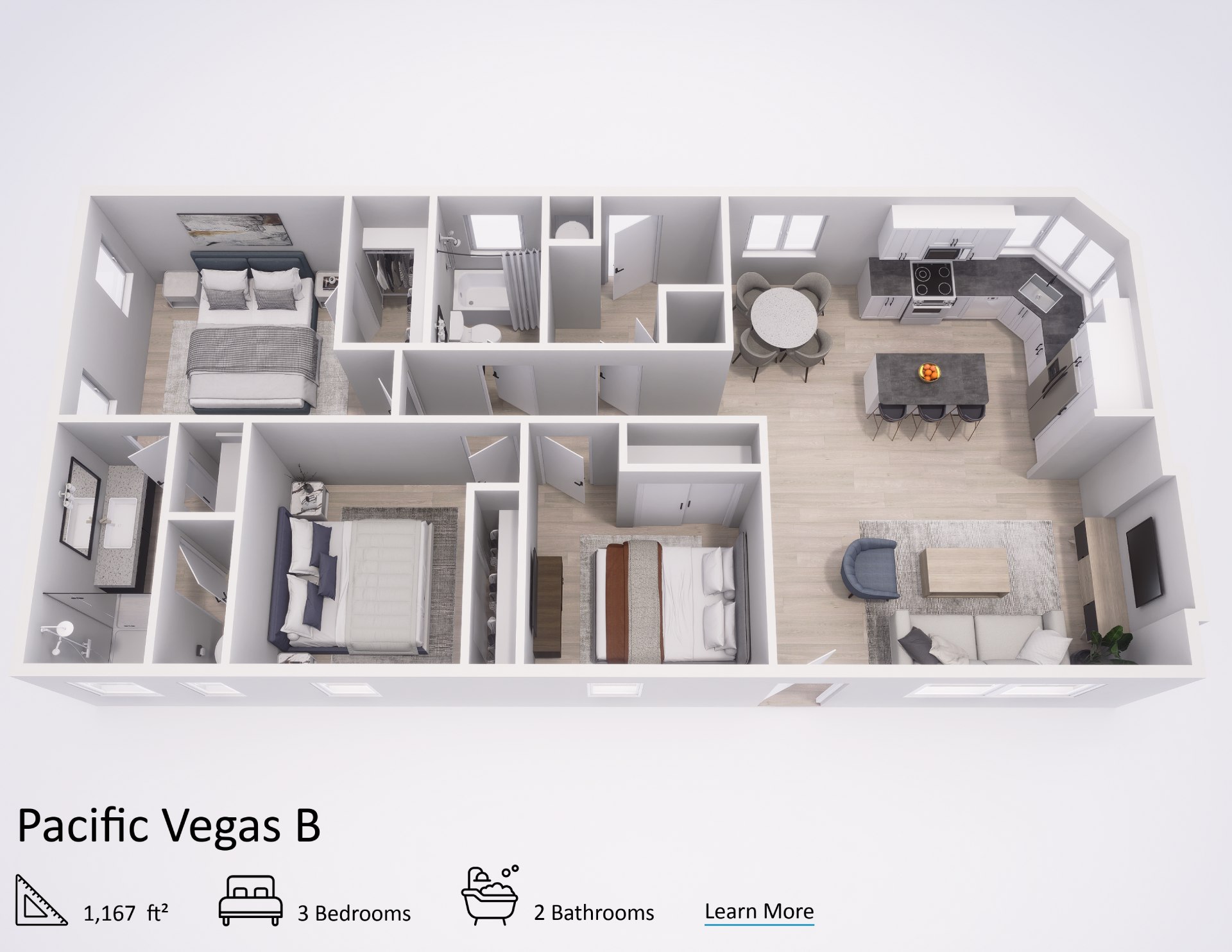 Pacific Vegas B rendering updated